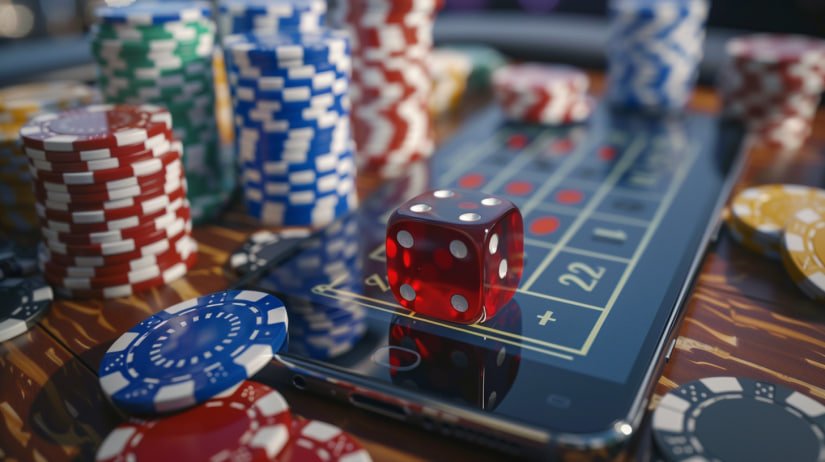 kyat03 ကာစီနို Mobile APP Smartphone ဖြင့် Baccarat ကစားနေသောမြင်ကွင်း